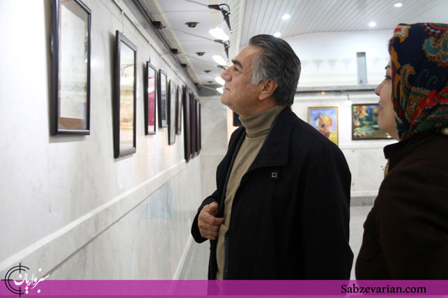 گزارش تصویری: نمایشگاه های آثار هنری سپنج و سوسن نوباغی